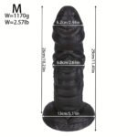 10.03in 11.41in 13.38in Monster Creature Fantasy Huge Realistic PVC Dildo