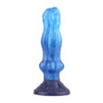 10.15in Double Layer Three Heads Silicone Knot Dildo For Women Men
