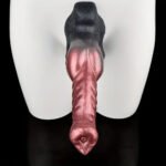 10.23in Large Wolf Fantasy Realistic Soft Silicone knot Flesh-Like Dildo