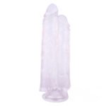 10.43" Conjoined Body Double Heads Real Lifelike Dildo For Couples