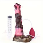 10.43in Soft Silicone Animal Horse Squirting Large Dildo For Vagina G-spot