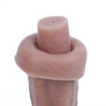 10in Real Soft Silicone Strap on Big Ejaculating Dildo Couples Sex Game Toy