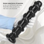 11.02in 13.18in Spiral PVC Big Anal Plug Dildo Adult Sex Toy For Couples