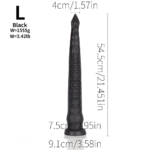 12.2in 17.51in 21.45in Long Tentacle Monster Huge Silicone Dildo