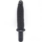 12.99in Big Black Corn Sword Dildo For Women Men With Handle
