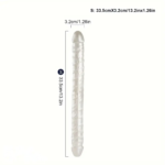 13.2in 16.9in Long Big Double Sided Dildo For Women Men Deep Fast Play