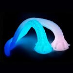 15.1in 17.3in Luminous Silicone Soft Long Big Tentacle Octopus Dildo