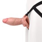 6.1in Lifelike Silicone Soft Strap on Penis Extender Cock Sleeve Dildo Toy