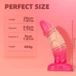 7.87in Monster Animal Dildo Ombre Sex Toy For Adults Love Toy