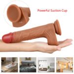 8.46in Wireless Heating Swing Thrusting Dildo For Women Masturbation