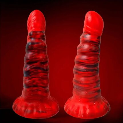 8.7in Fantasy Big Silicone Soft Fat Dildo For G-Spot Anal Stimulation Women