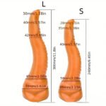 9.45in 11.8in Fantasy Animal Snake Cock Silicone Soft Dildo For Women